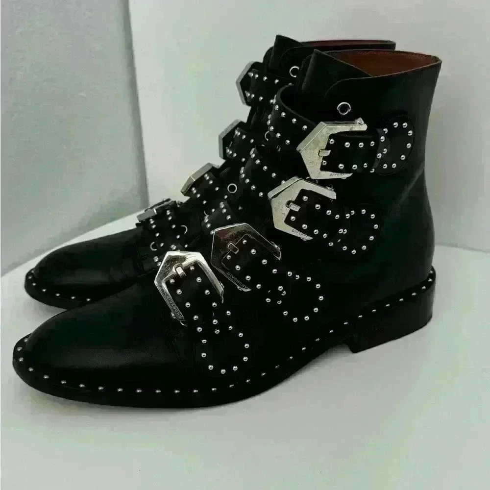 Givenchy leather boots size 7